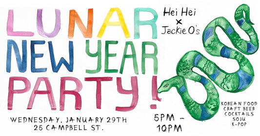 Hei Hei x Jackie O's Lunar New Year Pop-up!